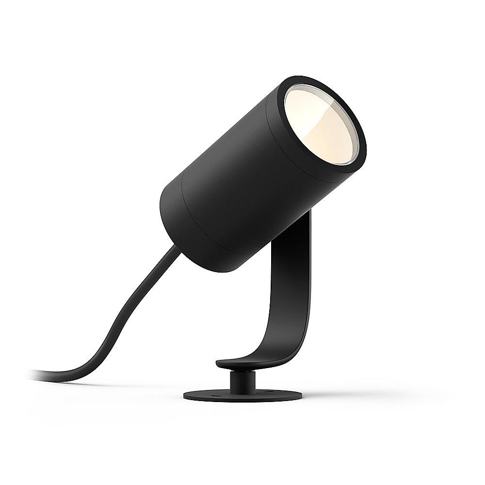 Philips Hue LED Gartenspot Lily 1er Erweiterung schwarz, Philips, Hue, LED, Gartenspot, Lily, 1er, Erweiterung, schwarz