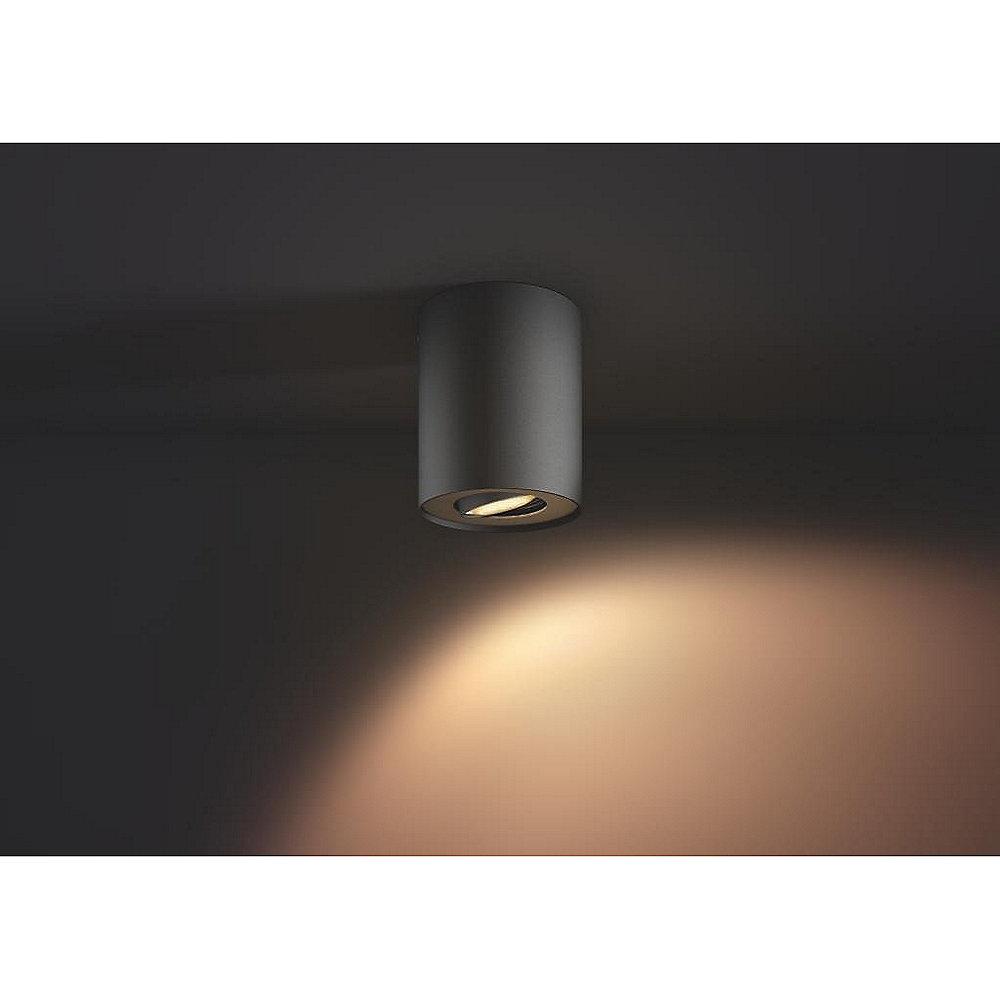 Philips Hue White Ambiance Pillar Deckenspot 1er schwarz Erweiterung