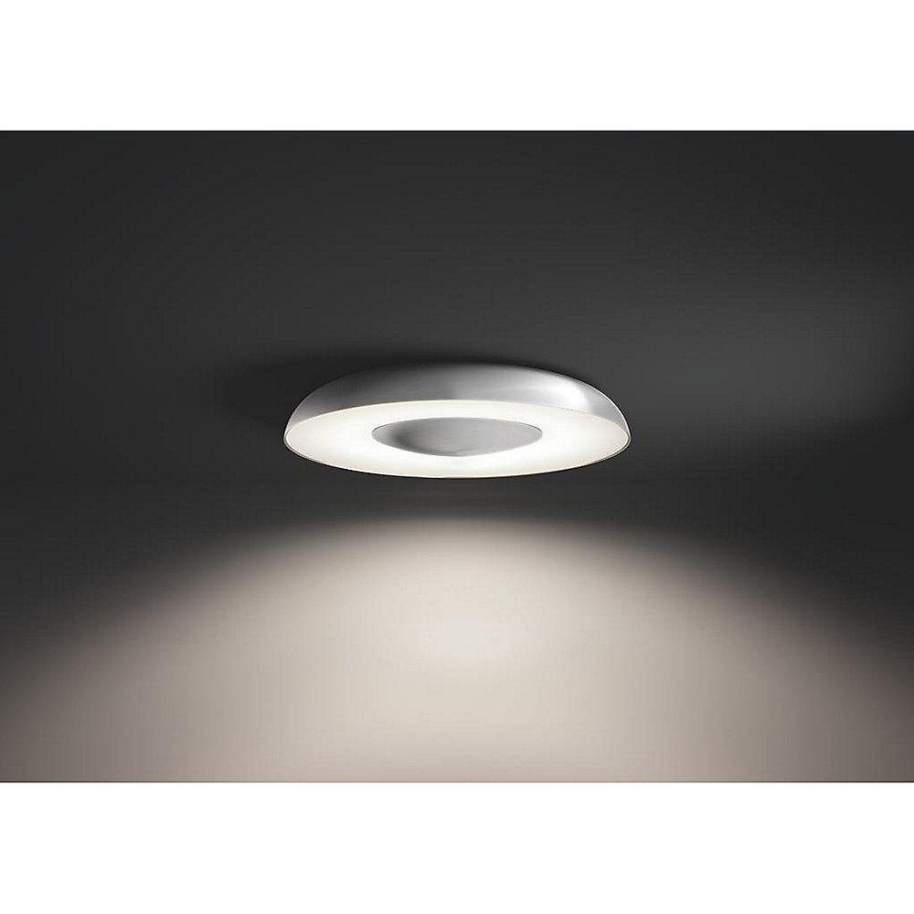 Philips Hue White Ambiance Still Deckenleuchte Aluminium inkl. Dimmschalter