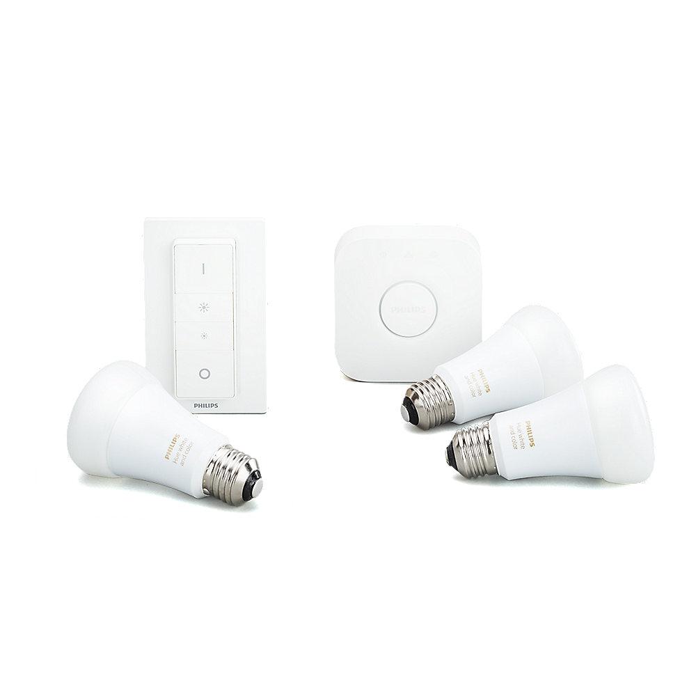 Philips Hue White and Color Ambiance RGBW LED E27 3er Starter Set 10W (2017), Philips, Hue, White, Color, Ambiance, RGBW, LED, E27, 3er, Starter, Set, 10W, 2017,