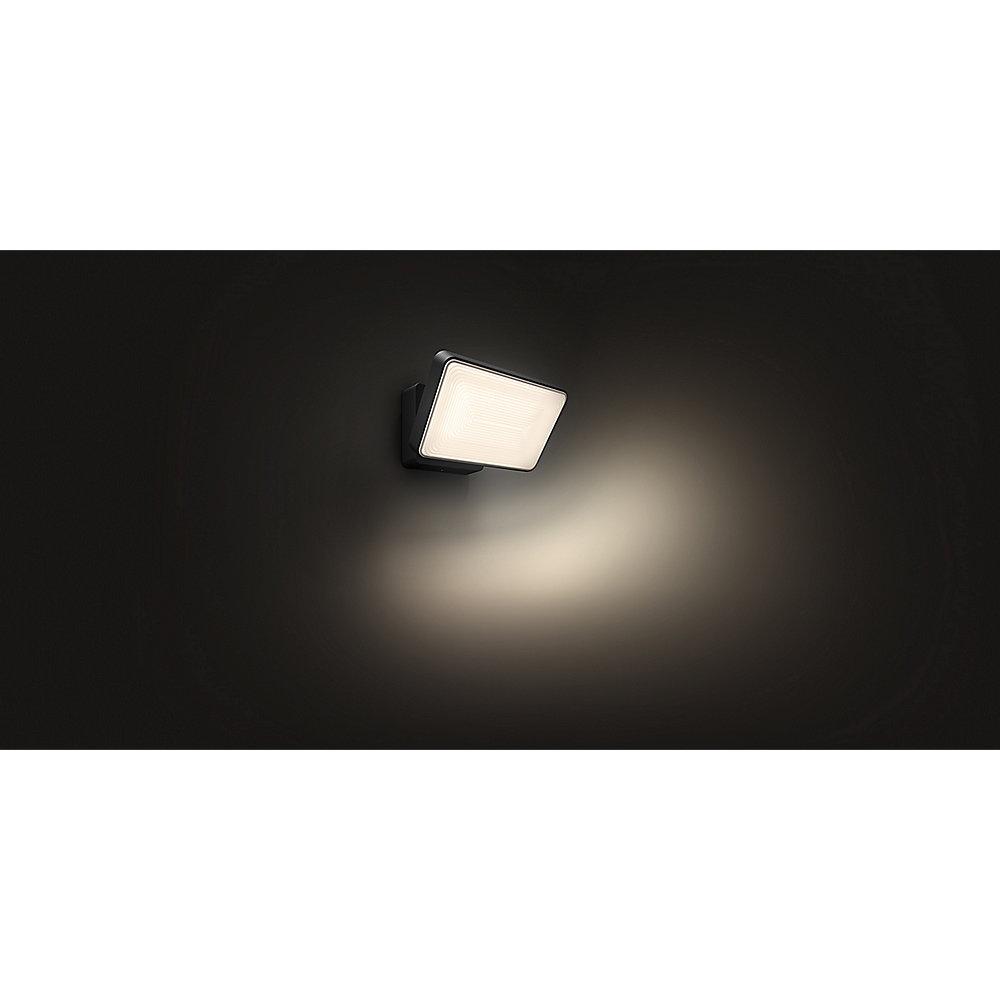 Philips Hue White Welcome LED Flutlicht, Schwarz, 2300lm