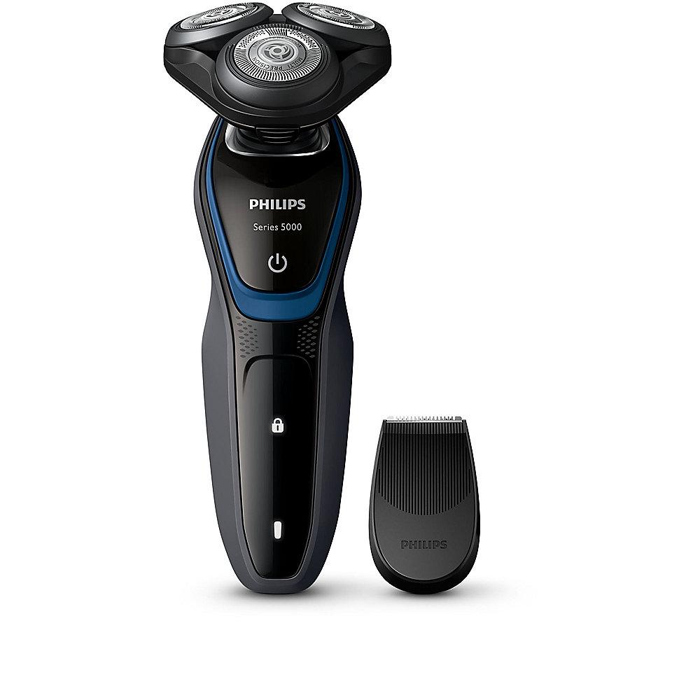 Philips S5100/06 Shaver Series 5000 Trockenrasierer grau/blau, Philips, S5100/06, Shaver, Series, 5000, Trockenrasierer, grau/blau