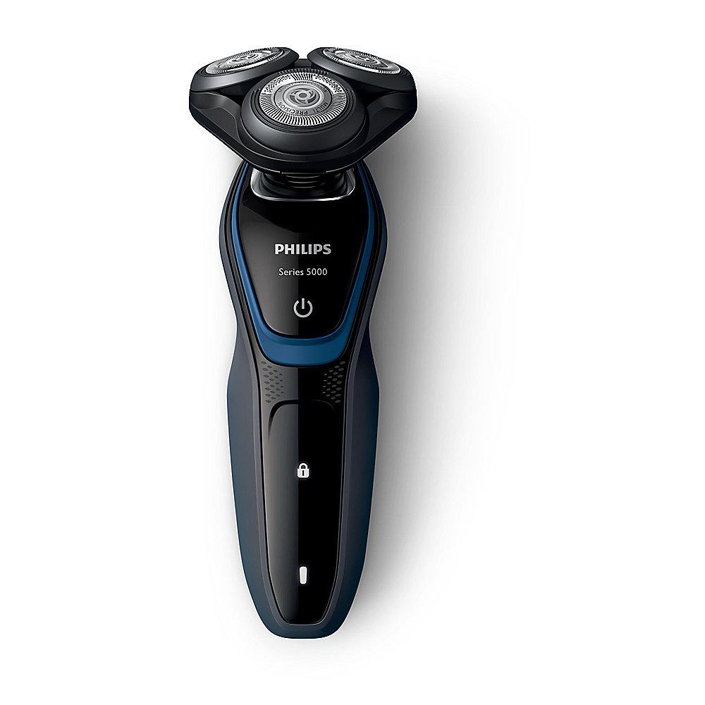 Philips S5100/06 Shaver Series 5000 Trockenrasierer grau/blau