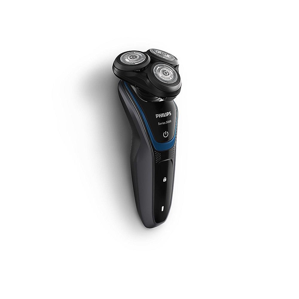 Philips S5100/06 Shaver Series 5000 Trockenrasierer grau/blau, Philips, S5100/06, Shaver, Series, 5000, Trockenrasierer, grau/blau