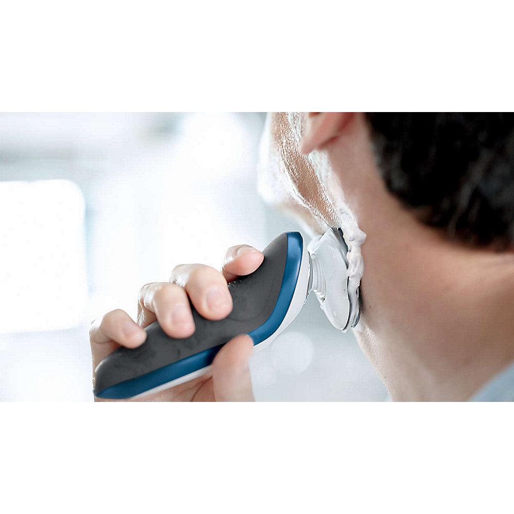 Philips S7520/50 Shaver series 7000 Nass-/Trockenrasierer Styler blau/weiß