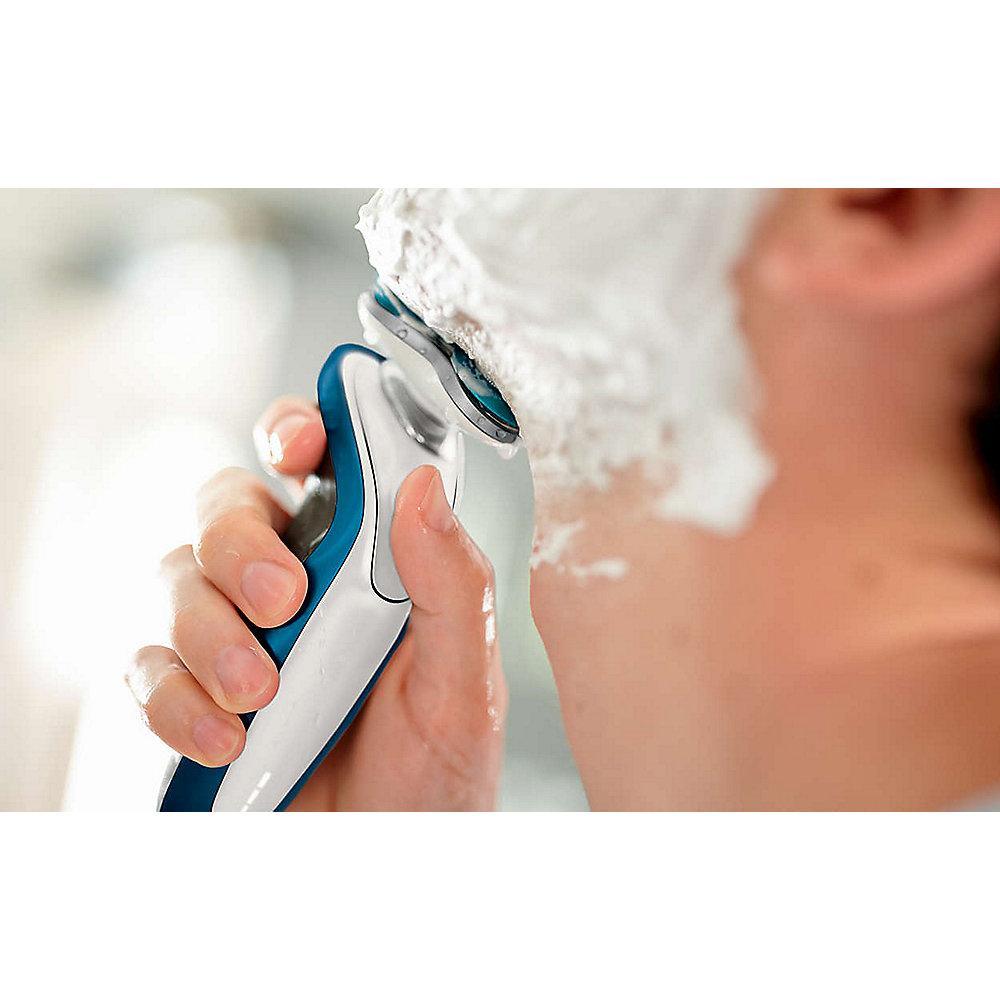 Philips S7520/50 Shaver series 7000 Nass-/Trockenrasierer Styler blau/weiß