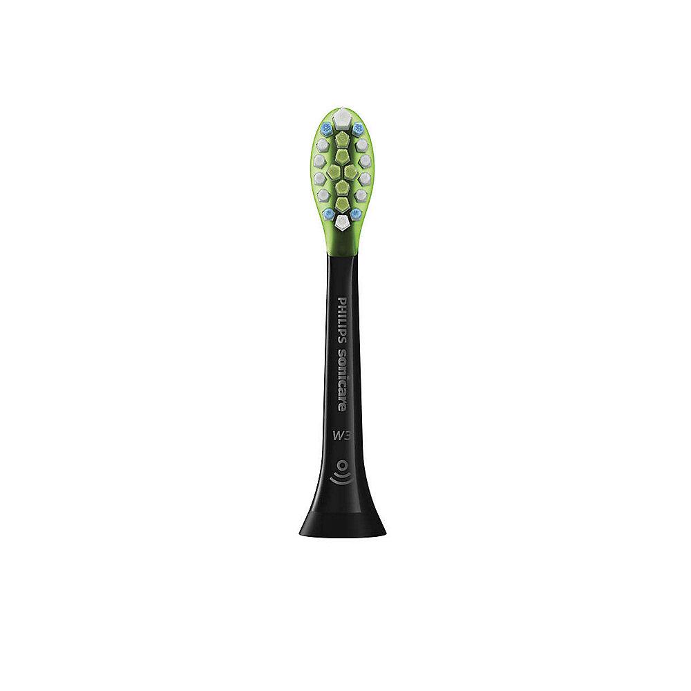 Philips Sonicare HX9062/33 W3 Premium White Bürstenköpfe schwarz (2Stk.), Philips, Sonicare, HX9062/33, W3, Premium, White, Bürstenköpfe, schwarz, 2Stk.,