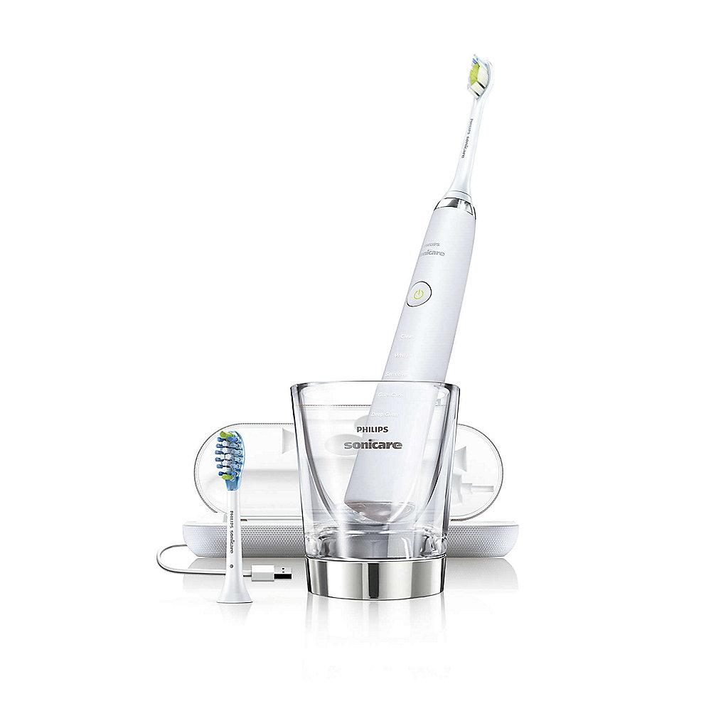 Philips Sonicare HX9337/88 DiamondClean Schallzahnbürste weiß   2 Bürstenköpfe