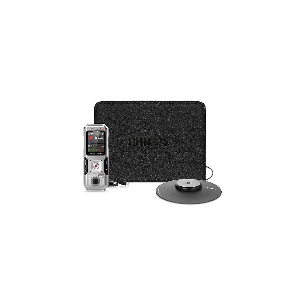 Philips Voice Tracer DVT 41000 Stereo Diktiergerät 4GB   Meeting-Set, Philips, Voice, Tracer, DVT, 41000, Stereo, Diktiergerät, 4GB, , Meeting-Set