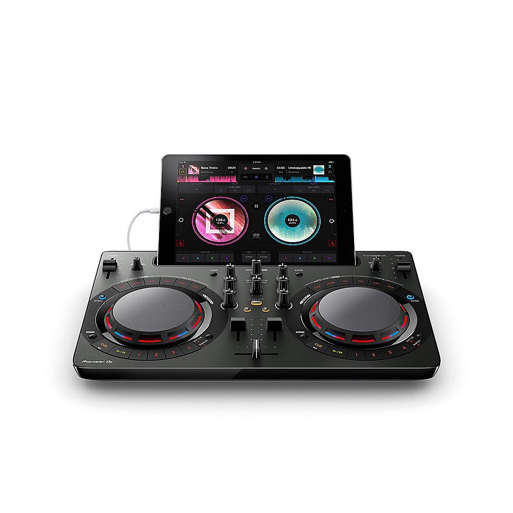 Pioneer DJ DDJ-WEGO4-K DJ Controller Rekordbox DJ, schwarz, Pioneer, DJ, DDJ-WEGO4-K, DJ, Controller, Rekordbox, DJ, schwarz