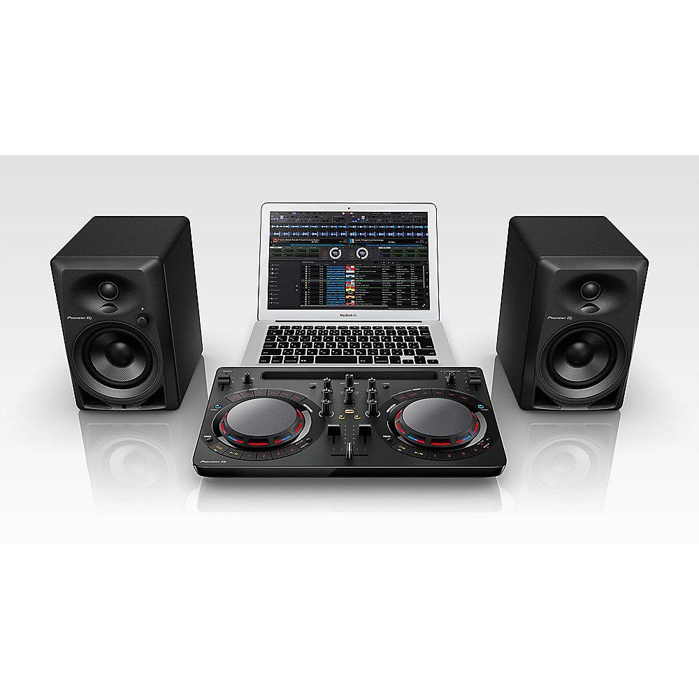 Pioneer DJ DDJ-WEGO4-K DJ Controller Rekordbox DJ, schwarz