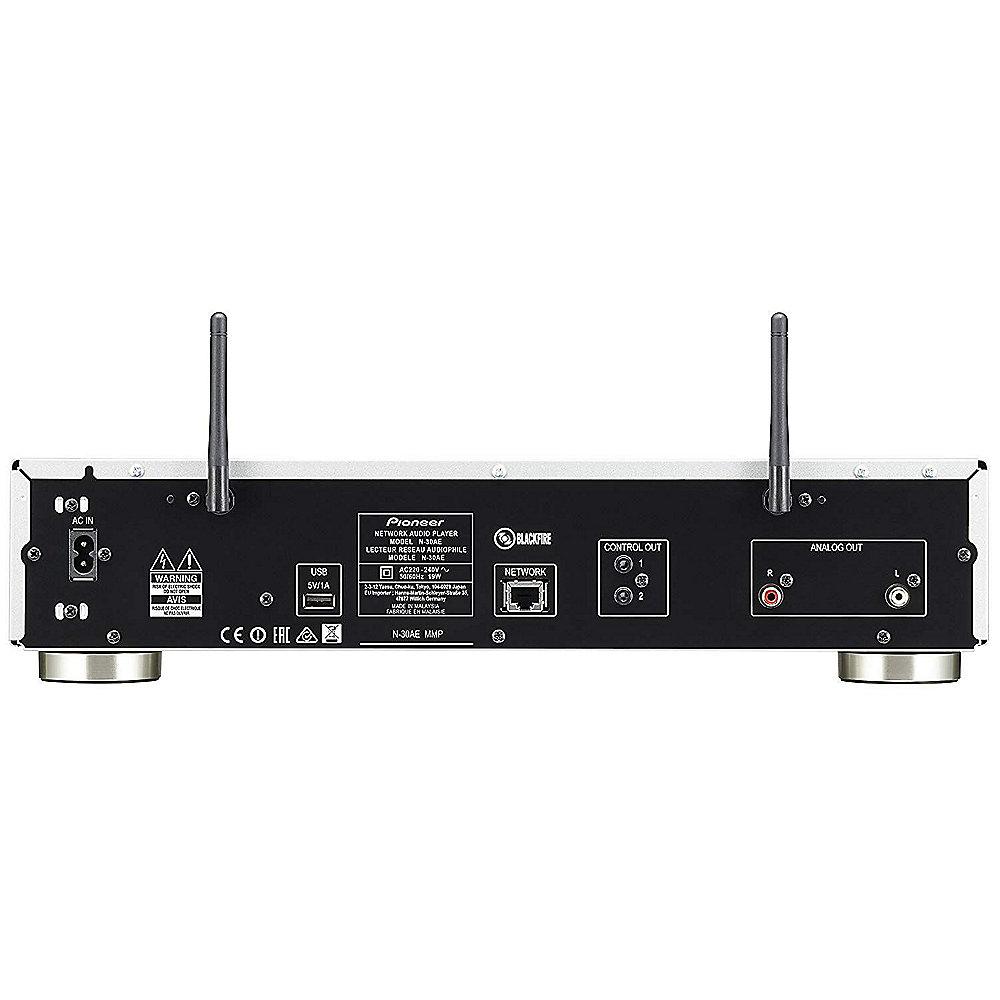 Pioneer N-30AE Pure Audio Netzwerk-Player HiRes USB Multiroom schwarz, Pioneer, N-30AE, Pure, Audio, Netzwerk-Player, HiRes, USB, Multiroom, schwarz
