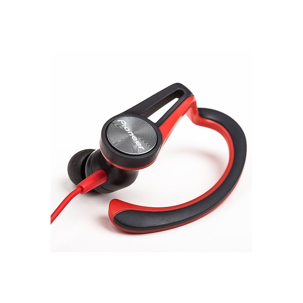 Pioneer SE-E7BT(R) In-Ear Kopfhörer Bluetooth Sport wassergeschützt, rot