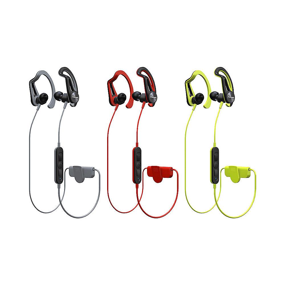 Pioneer SE-E7BT(R) In-Ear Kopfhörer Bluetooth Sport wassergeschützt, rot, Pioneer, SE-E7BT, R, In-Ear, Kopfhörer, Bluetooth, Sport, wassergeschützt, rot