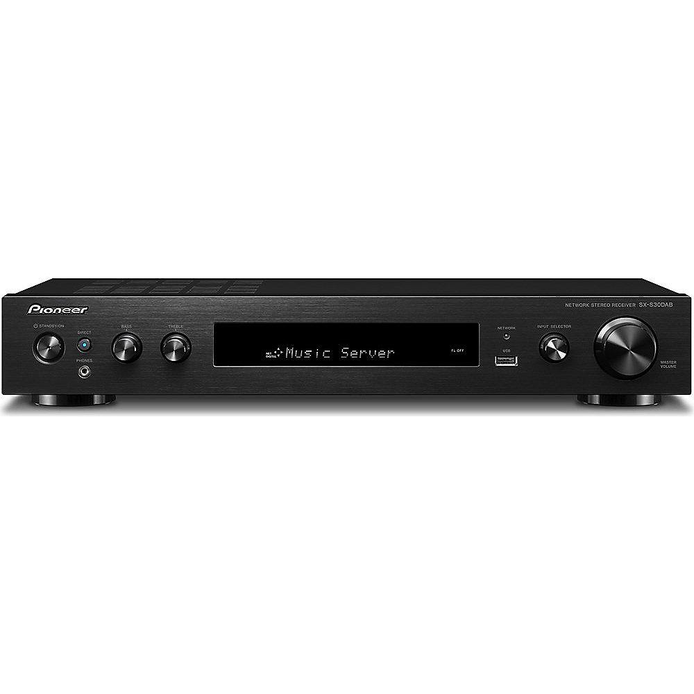 Pioneer SX-S30DAB-B Stereo-/Netzwerk-Receiver HDMI/USB/S-PDIF schwarz