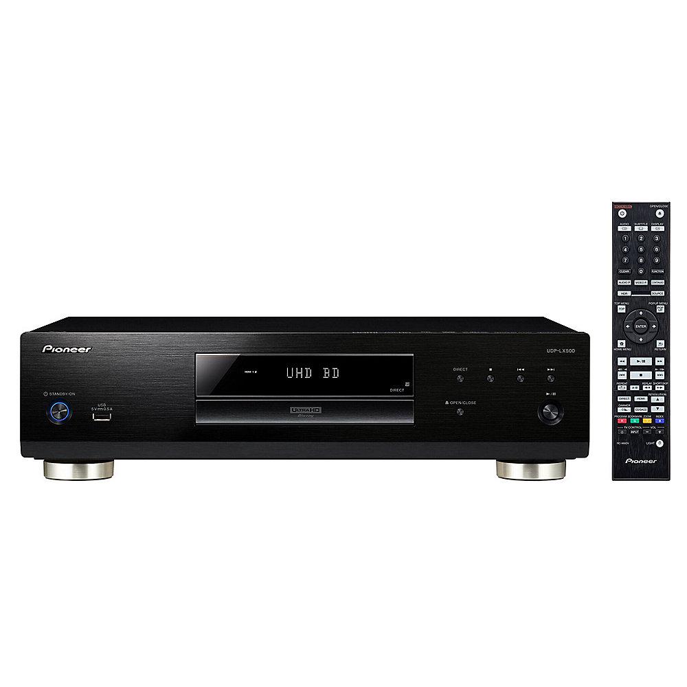 Pioneer UDP-LX500 Universal-Disc-Player 2xHDMI-Ausgang UHD schwarz, Pioneer, UDP-LX500, Universal-Disc-Player, 2xHDMI-Ausgang, UHD, schwarz