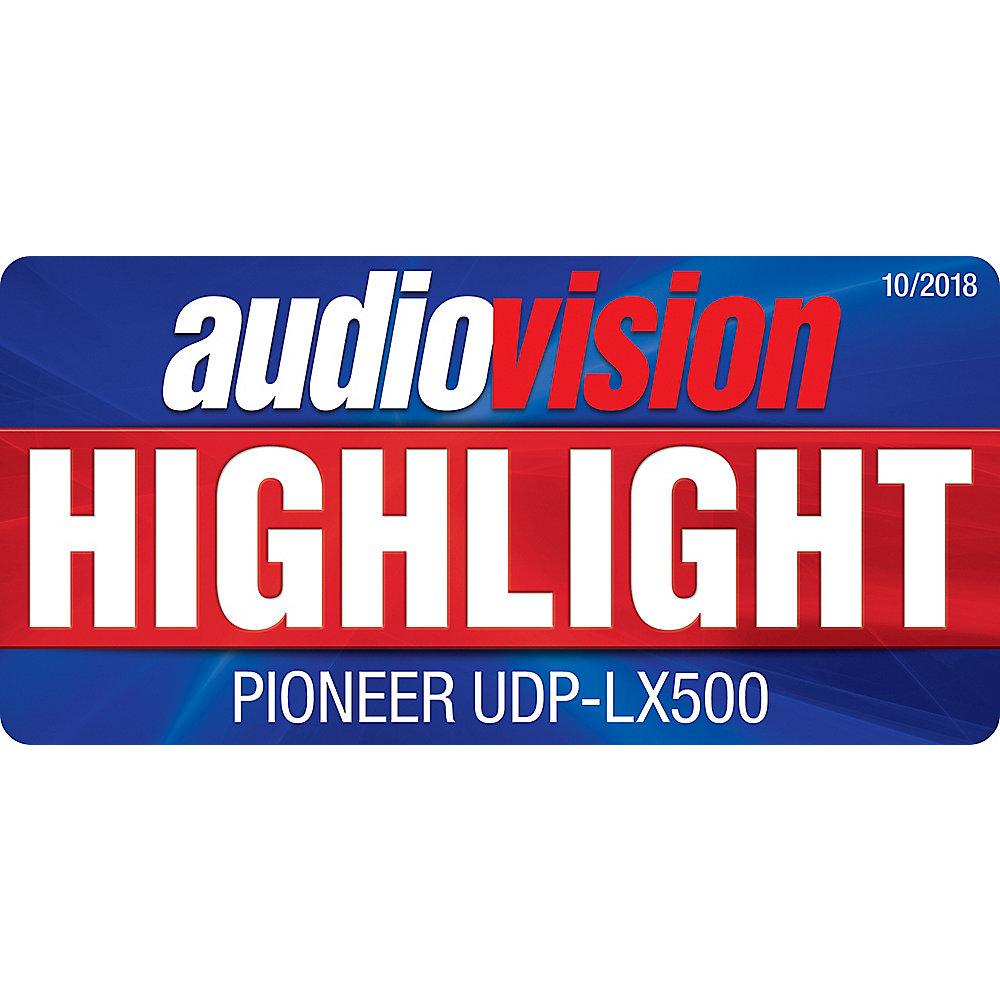 Pioneer UDP-LX500 Universal-Disc-Player 2xHDMI-Ausgang UHD schwarz, Pioneer, UDP-LX500, Universal-Disc-Player, 2xHDMI-Ausgang, UHD, schwarz