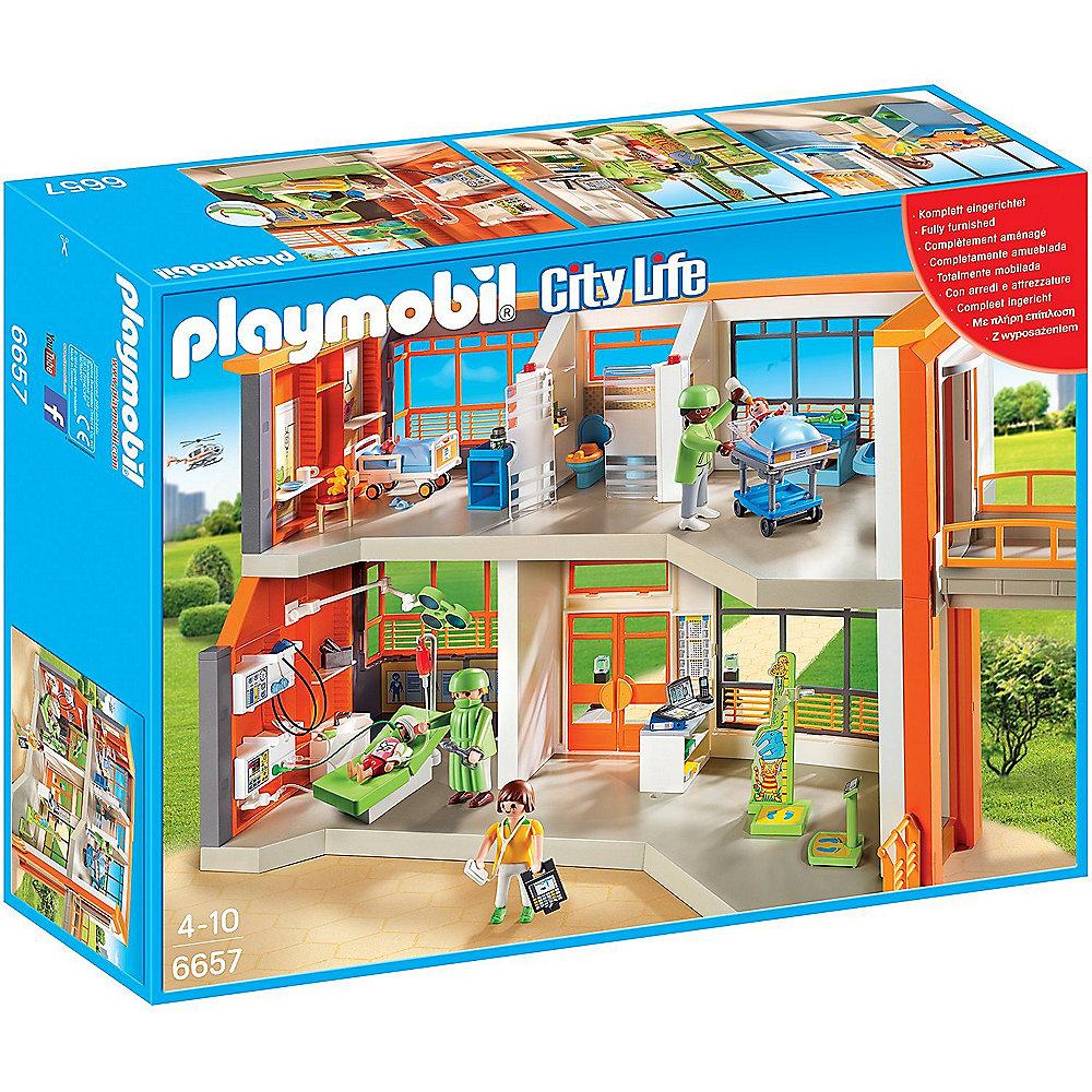 PLAYMOBIL - Kinderklinik mit Einrichtung (6657)