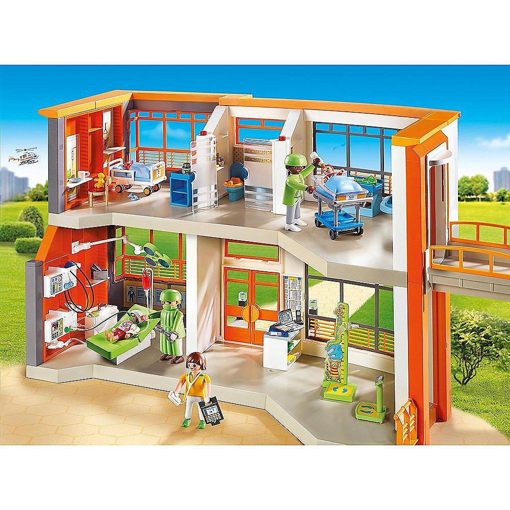 PLAYMOBIL - Kinderklinik mit Einrichtung (6657), PLAYMOBIL, Kinderklinik, Einrichtung, 6657,