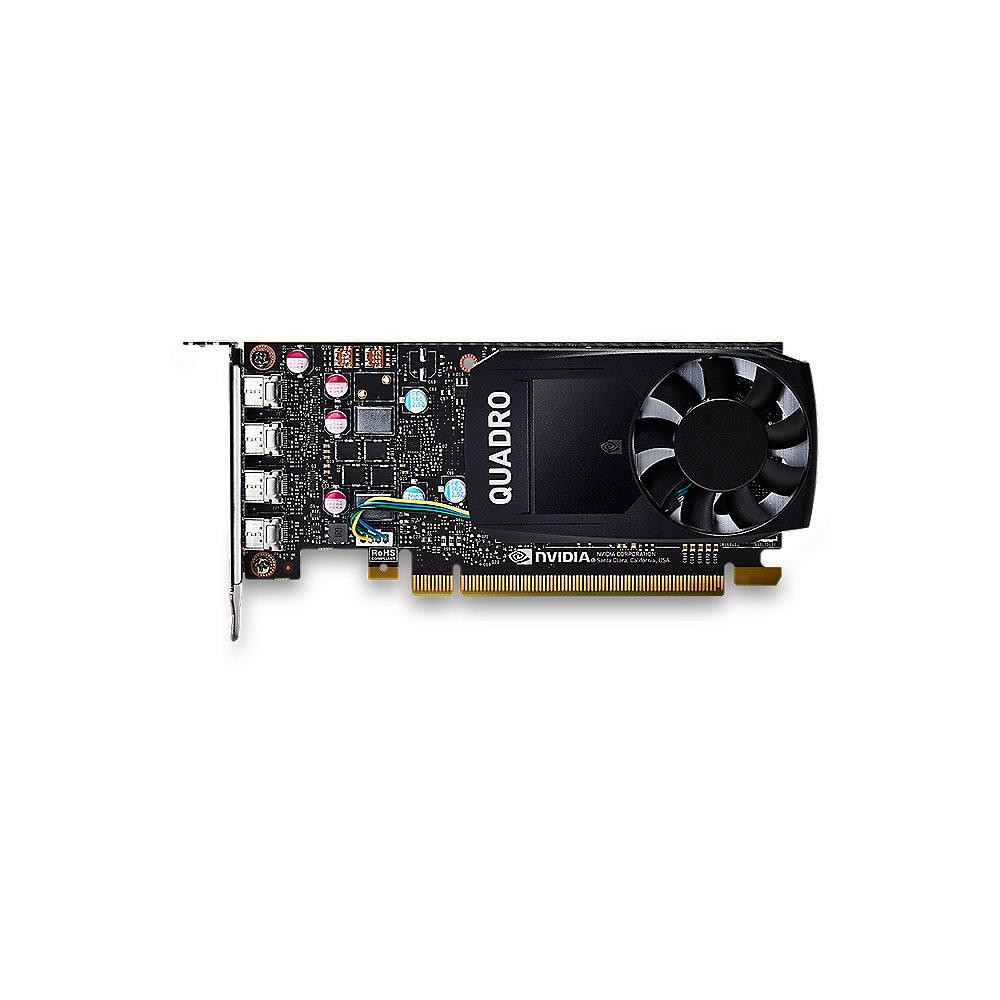 PNY NVIDIA Quadro P620 2GB PCIe 3.0 Workstation Grafikkarte 4x Mini-DP/DP