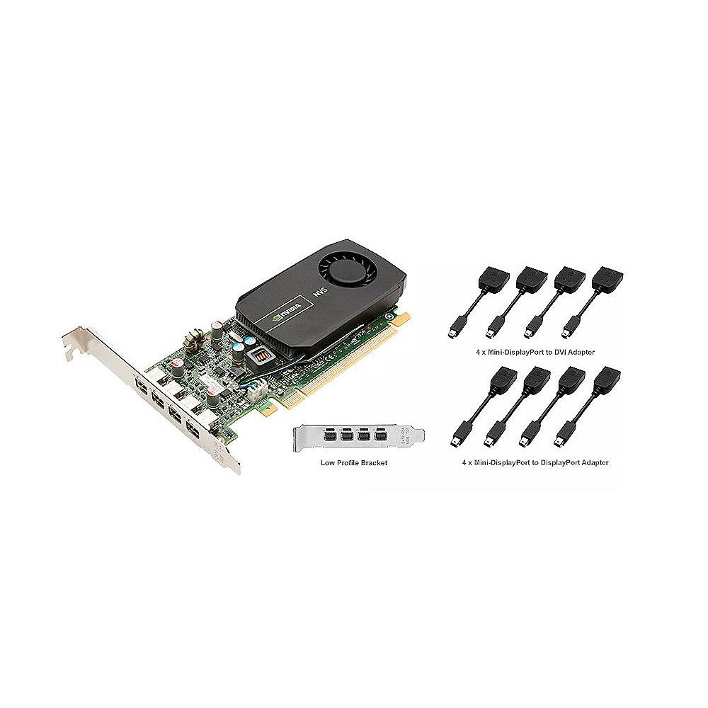 PNY Quadro NVS 510  NVIDIA 2GB PCIe 4x Mini-DP - Retail