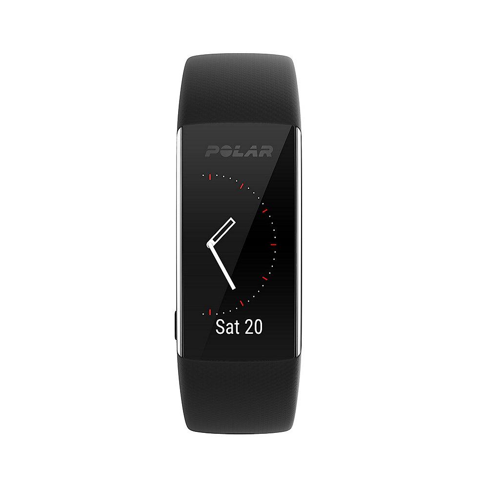 Polar A370 Schwarz M/L Fitnesstracker mit intelligenter 24/7 Pulsmessung