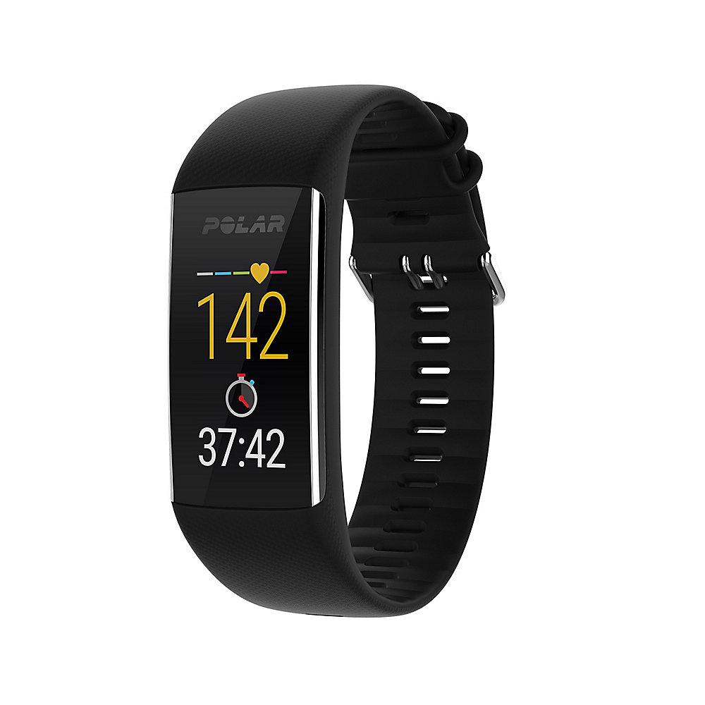 Polar A370 Schwarz M/L Fitnesstracker mit intelligenter 24/7 Pulsmessung