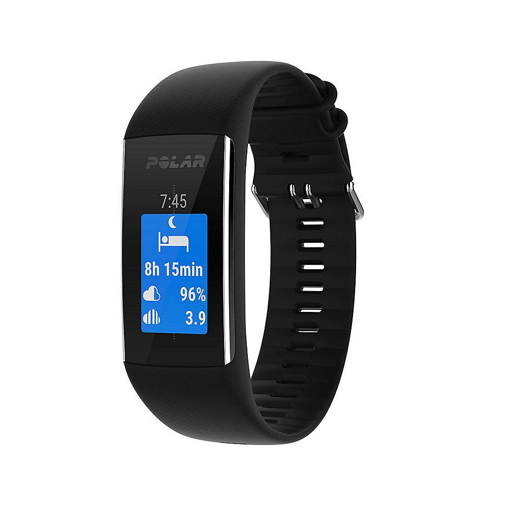 Polar A370 Schwarz M/L Fitnesstracker mit intelligenter 24/7 Pulsmessung