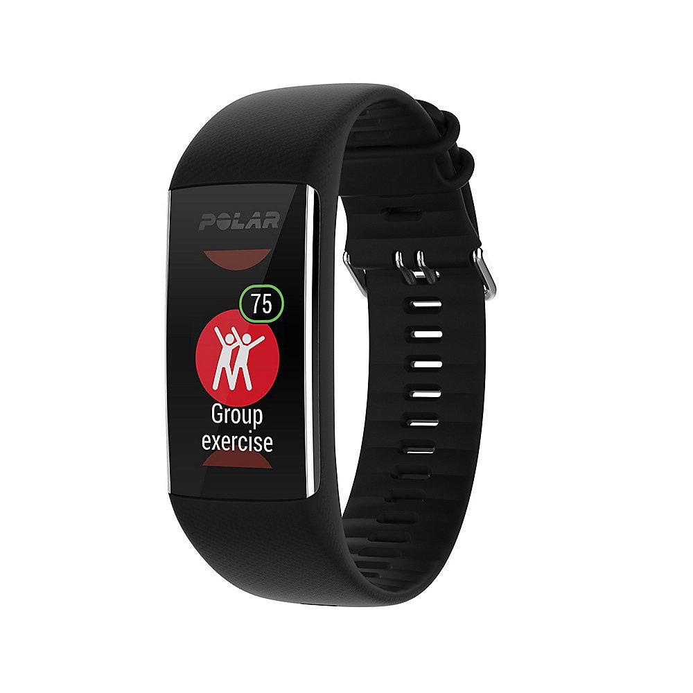 Polar A370 Schwarz M/L Fitnesstracker mit intelligenter 24/7 Pulsmessung