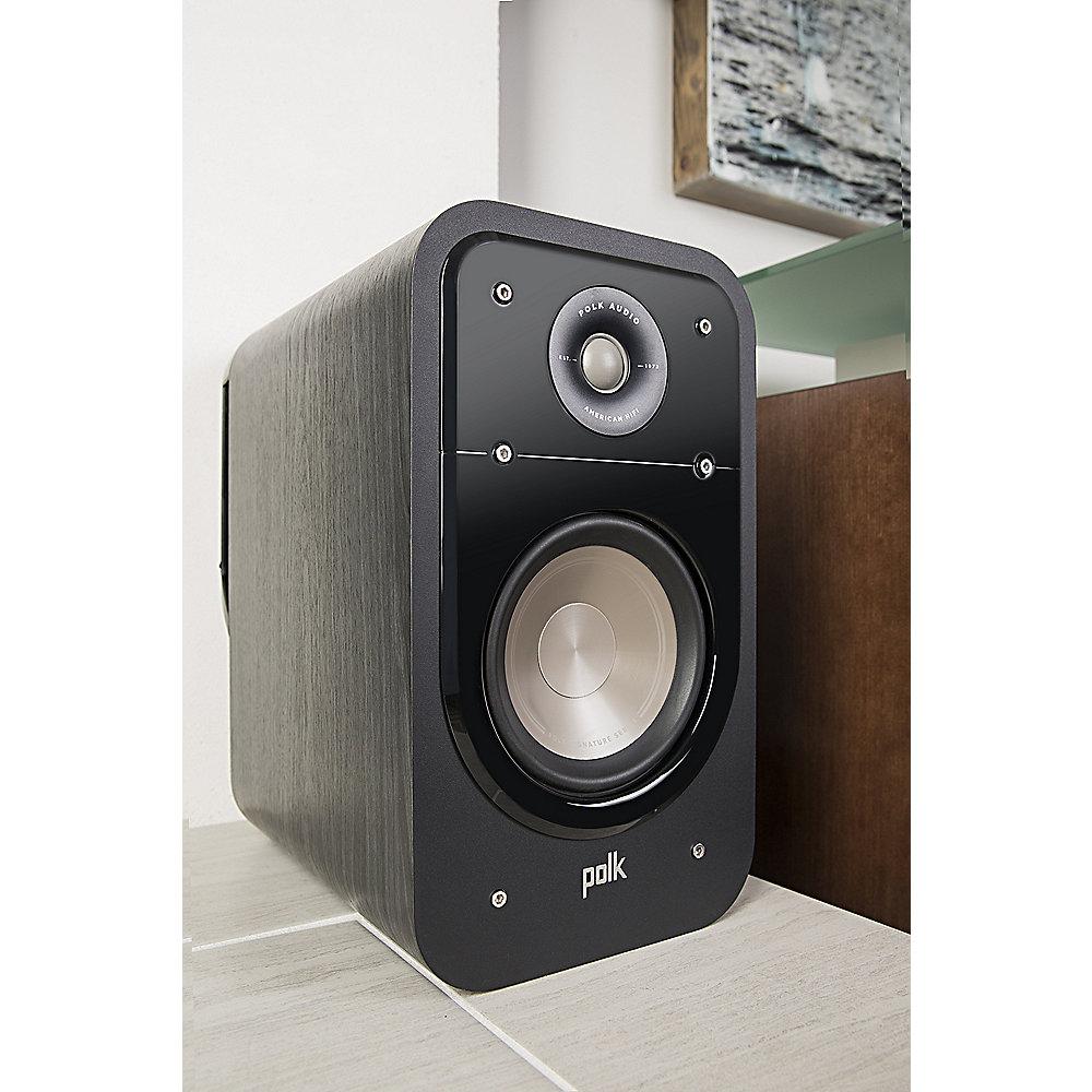 Polk Signature S20 Regallautsprecher High-Res Standard schwarz –Paar-