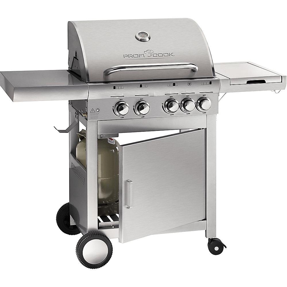 ProfiCook Gasgrill PC-GG 1059 Edelstahl