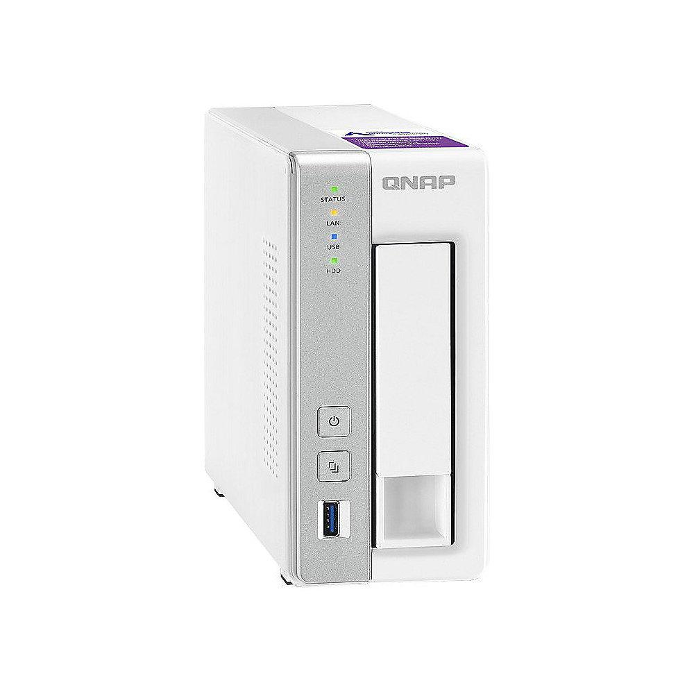 QNAP TS-131P NAS System 1-Bay 4TB inkl. 1x 4TB Toshiba HDWQ140UZSVA