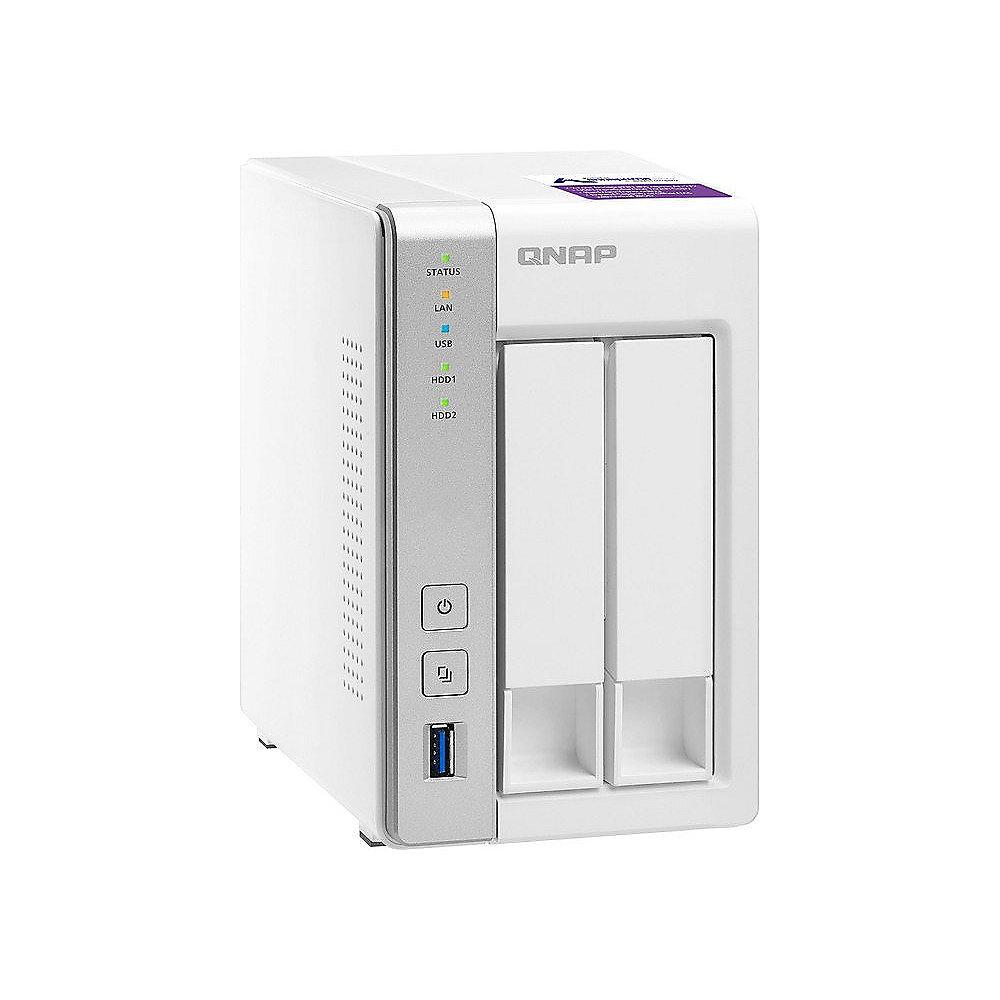 QNAP TS-231P NAS System 2-Bay 2TB inkl. 2x 1TB Seagate ST1000VN002