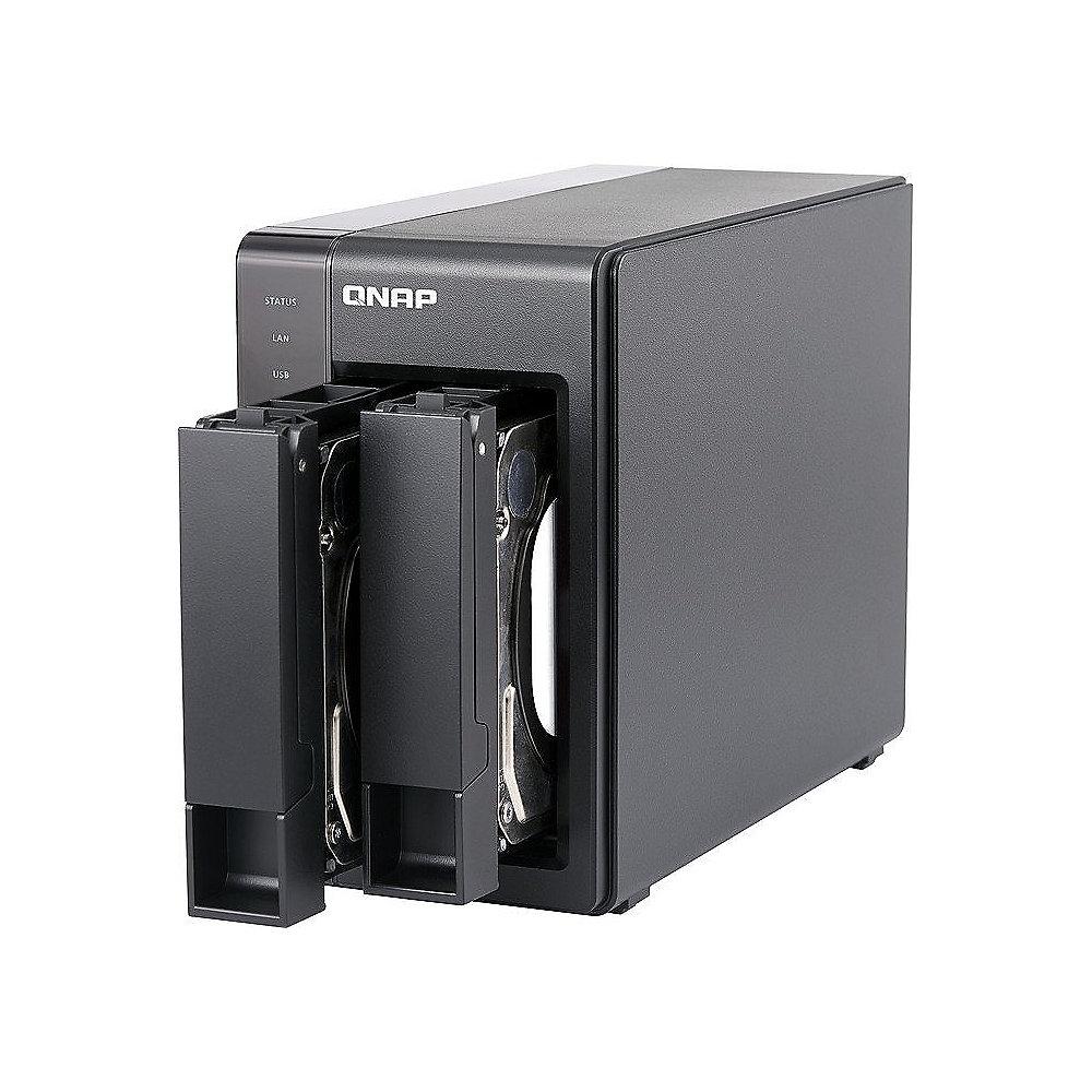 QNAP TS-251 -8G NAS System 2-Bay 2TB inkl. 2x 1TB Seagate ST1000VN002