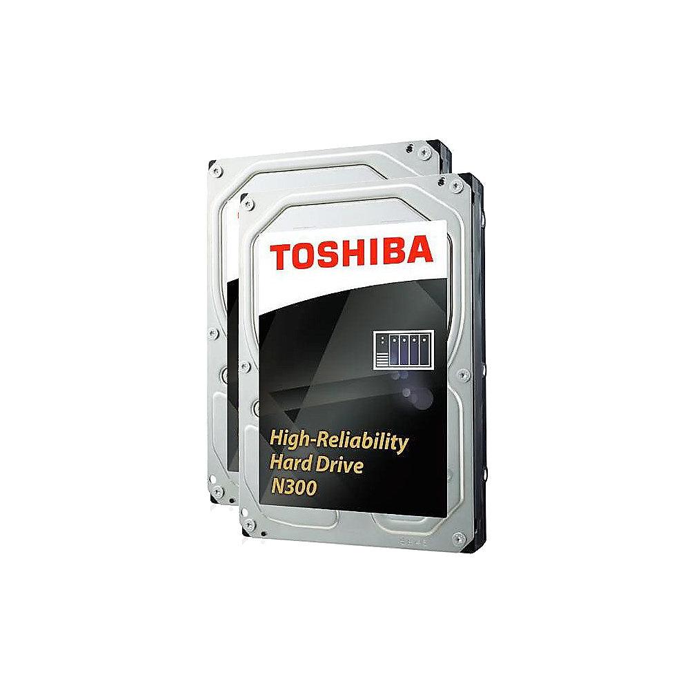 QNAP TS-251B-4G NAS System 2-Bay 16TB inkl. 2x 8TB Toshiba HDWN180UZSVA