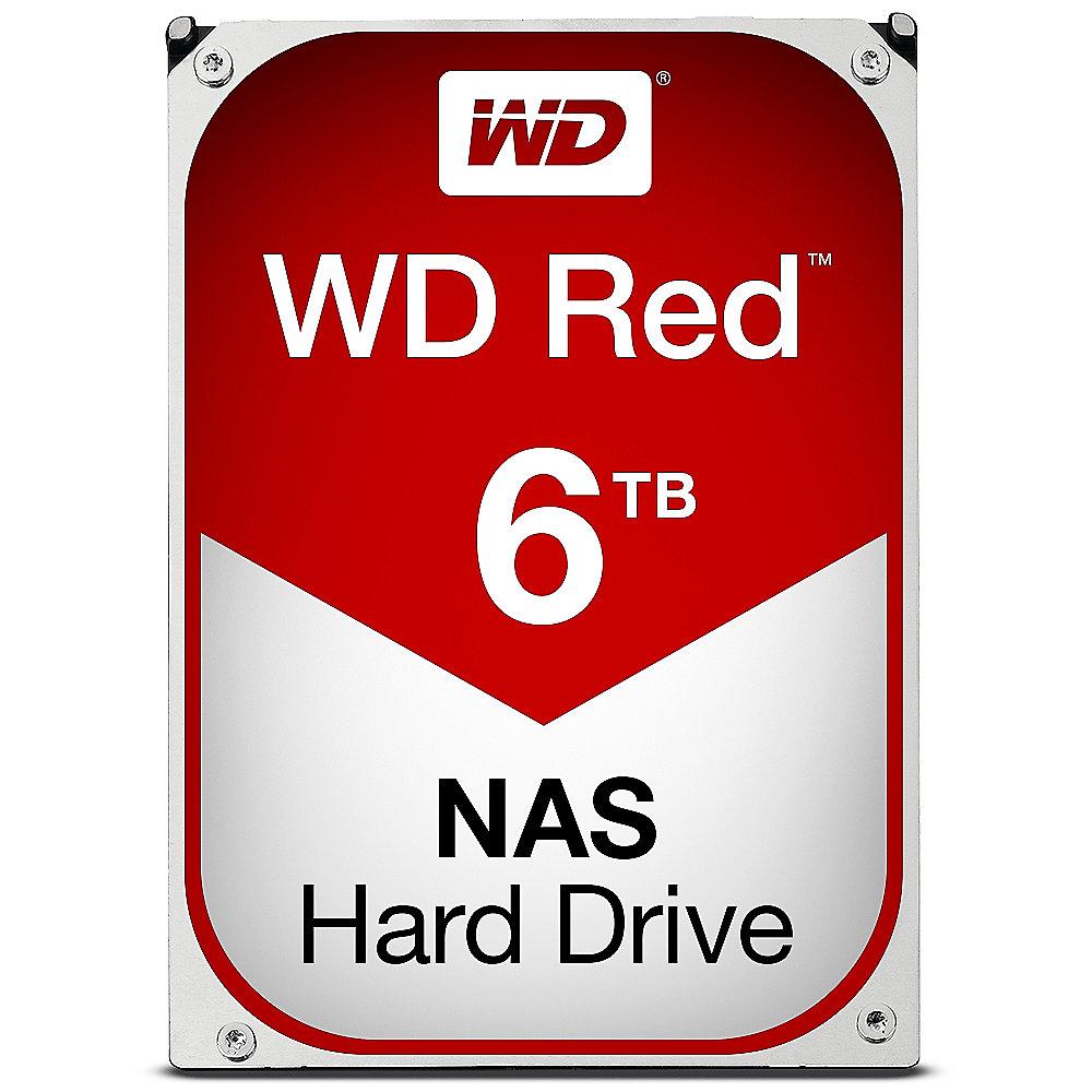 QNAP TS-253B-4G NAS System 2-Bay 12TB inkl. 2x 6TB WD RED WD60EFRX