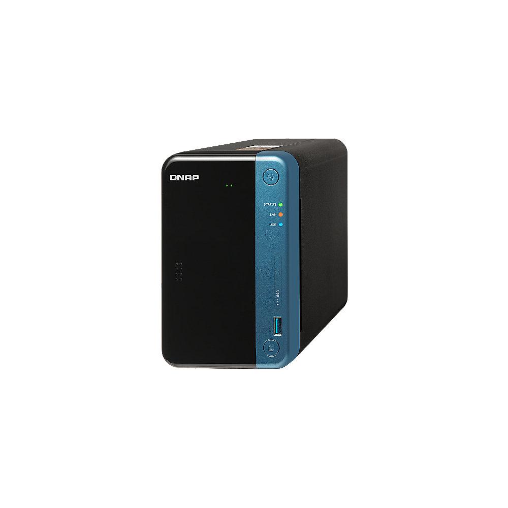 QNAP TS-253Be-2G NAS System 2-Bay 8TB inkl. 2x 4TB WD RED WD40EFRX