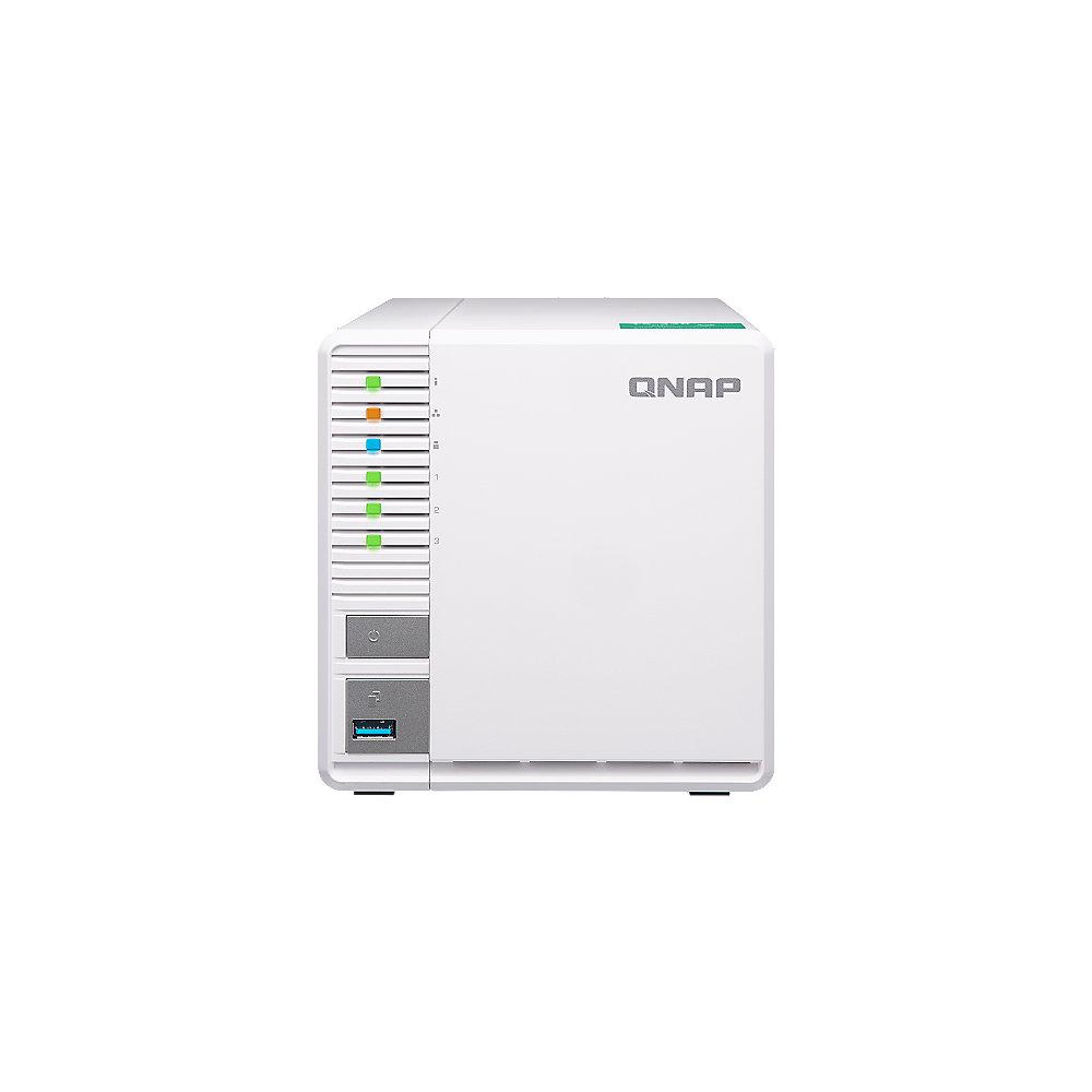 QNAP TS-328 NAS System 3-Bay 30TB inkl. 3x 10TB WD RED WD100EFAX