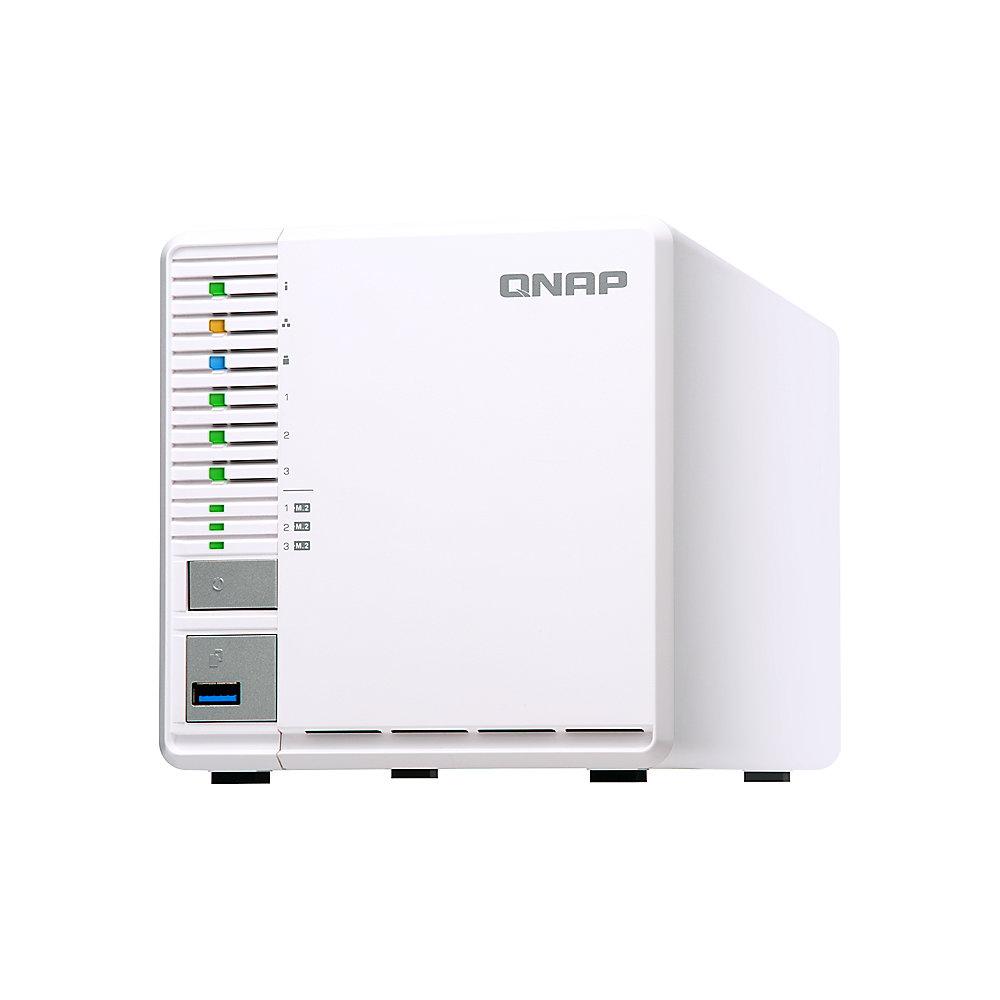 QNAP TS-332X-2G NAS System 3-Bay 6TB inkl. 3x 2TB WD RED WD20EFRX, QNAP, TS-332X-2G, NAS, System, 3-Bay, 6TB, inkl., 3x, 2TB, WD, RED, WD20EFRX