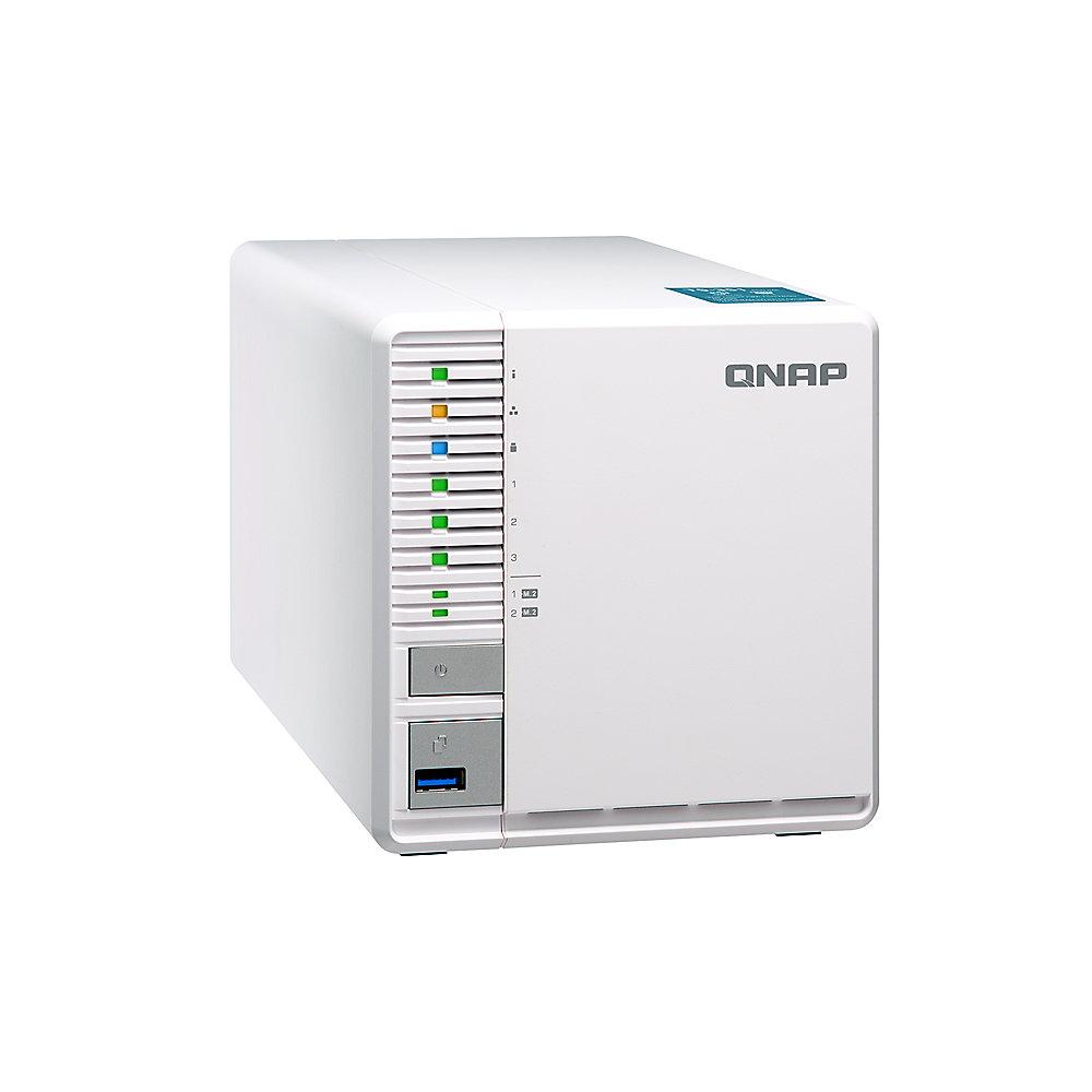 QNAP TS-351-2G NAS System 3-Bay 12TB inkl. 3x 4TB WD RED WD40EFRX