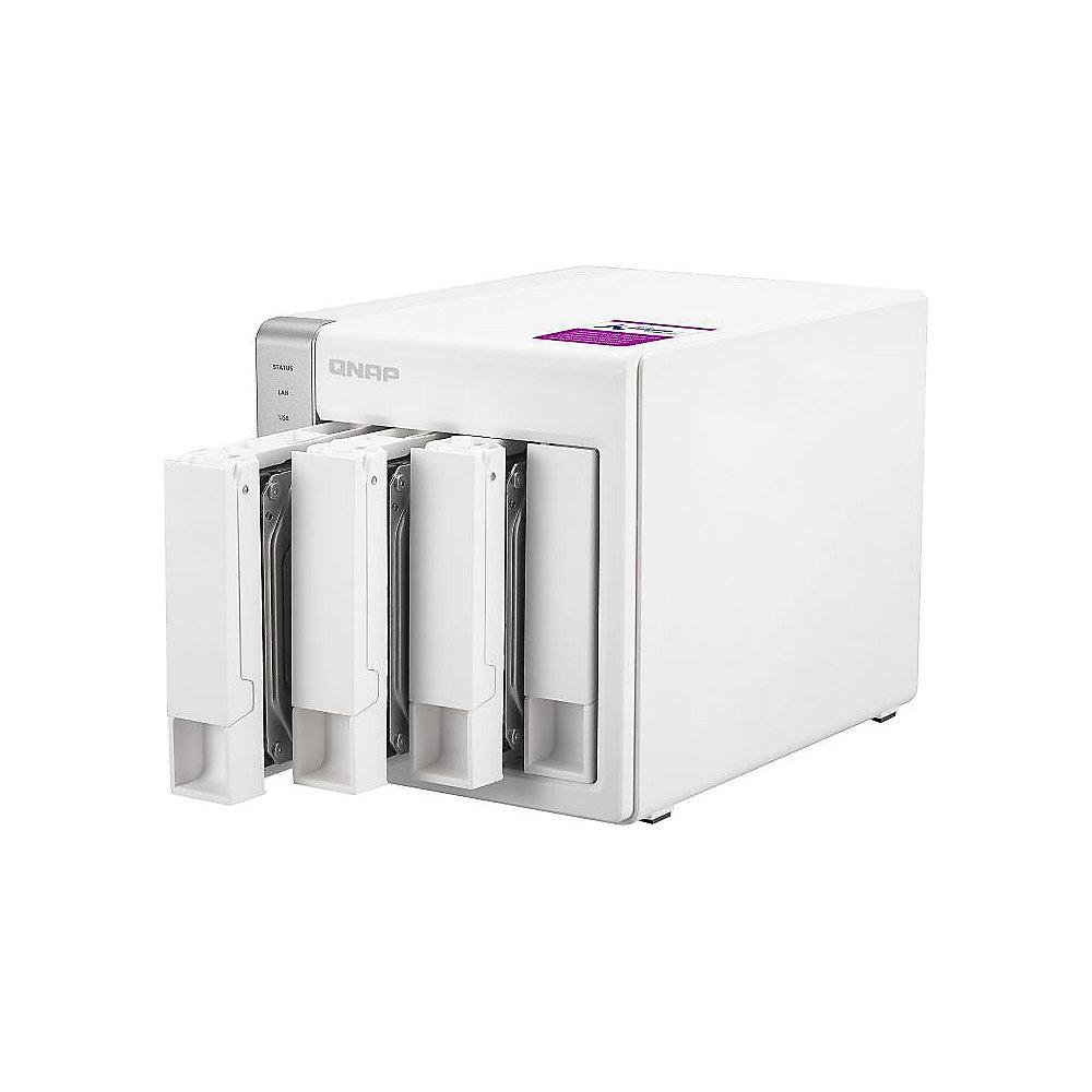 QNAP TS-431P2-1G NAS System 4-Bay 4TB inkl. 4x 1TB WD RED WD10EFRX