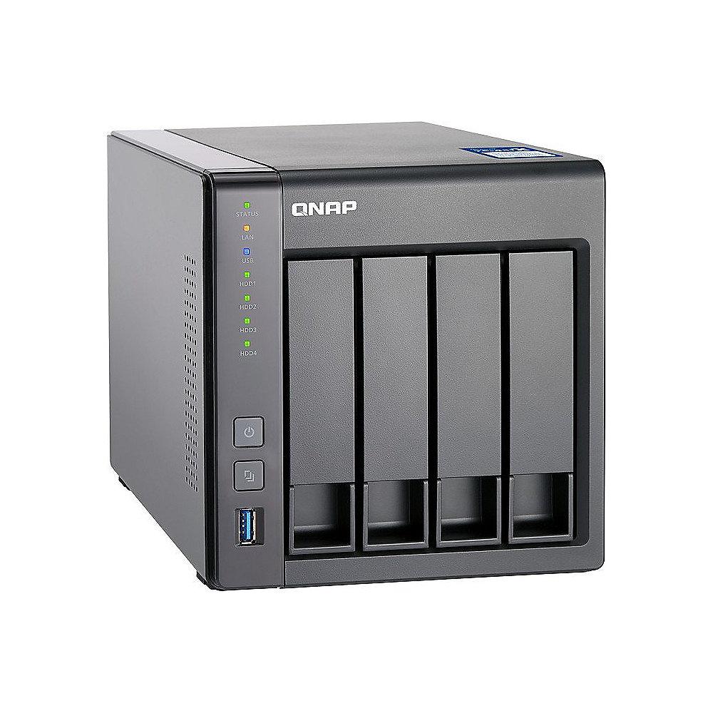 QNAP TS-431X-2G NAS System 4-Bay 4TB inkl. 4x 1TB Seagate ST1000VN002