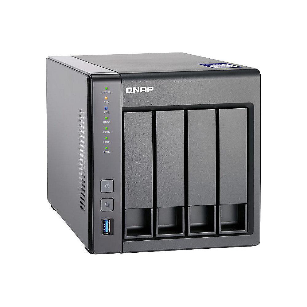 QNAP TS-431X2-2G NAS System 4-Bay 24TB inkl. 4x 6TB Toshiba HDWN160UZSVA