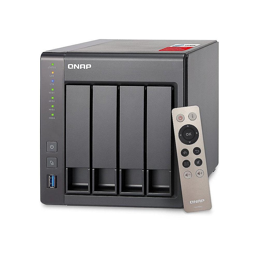 QNAP TS-451 -2G NAS System 4-Bay 40TB inkl. 4x 10TB Seagate ST10000VN0004