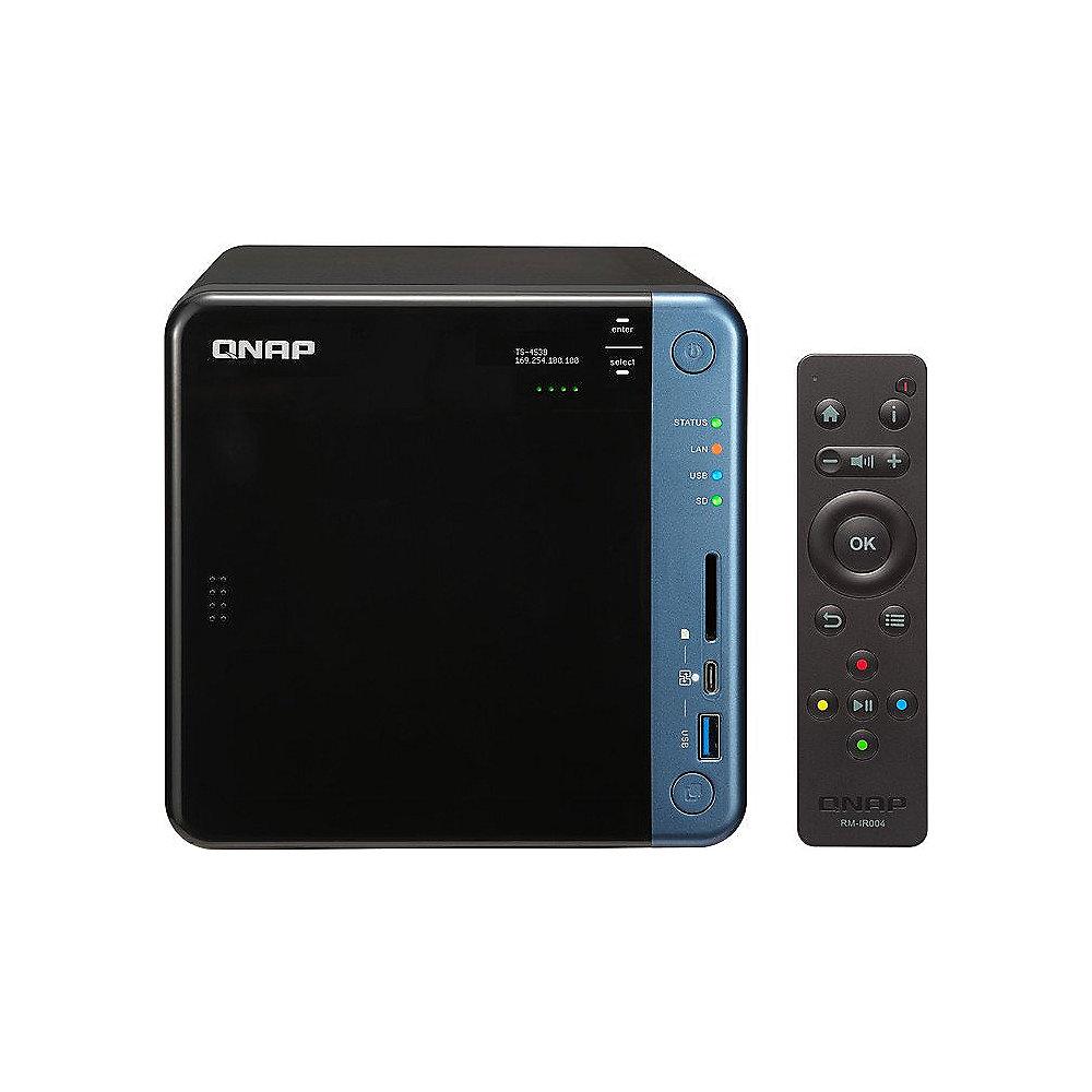 QNAP TS-453B-8G NAS System 4-Bay 16TB inkl. 4x 4TB Toshiba HDWQ140UZSVA