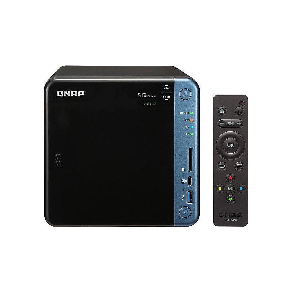 QNAP TS-453B-8G NAS System 4-Bay 8TB inkl. 4x 2TB WD RED WD20EFRX, QNAP, TS-453B-8G, NAS, System, 4-Bay, 8TB, inkl., 4x, 2TB, WD, RED, WD20EFRX