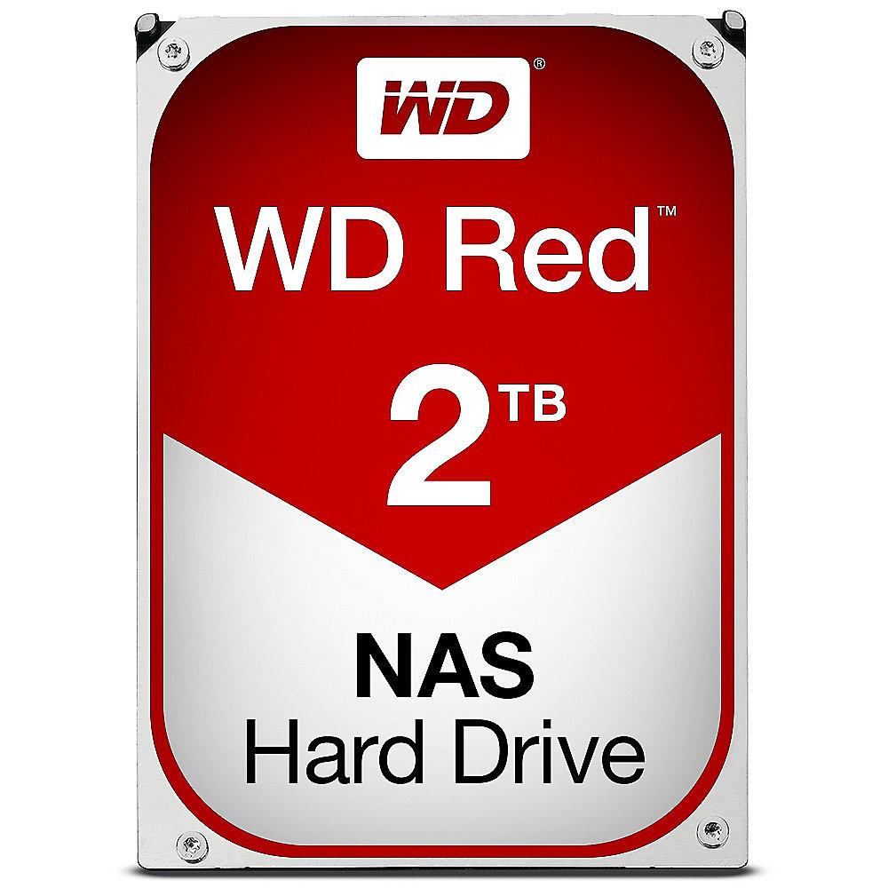 QNAP TS-453B-8G NAS System 4-Bay 8TB inkl. 4x 2TB WD RED WD20EFRX, QNAP, TS-453B-8G, NAS, System, 4-Bay, 8TB, inkl., 4x, 2TB, WD, RED, WD20EFRX