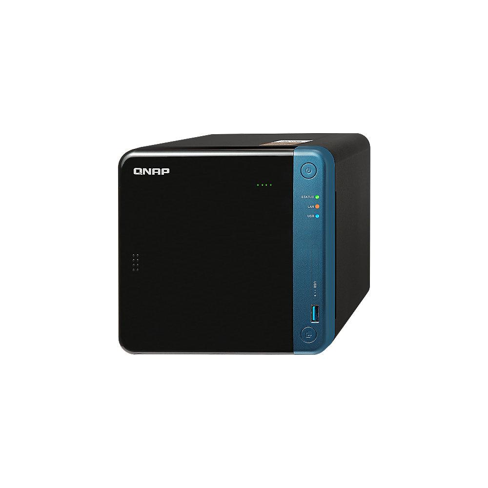 QNAP TS-453Be-4G NAS System 4-Bay 24TB inkl. 4x 6TB WD RED WD60EFRX, QNAP, TS-453Be-4G, NAS, System, 4-Bay, 24TB, inkl., 4x, 6TB, WD, RED, WD60EFRX
