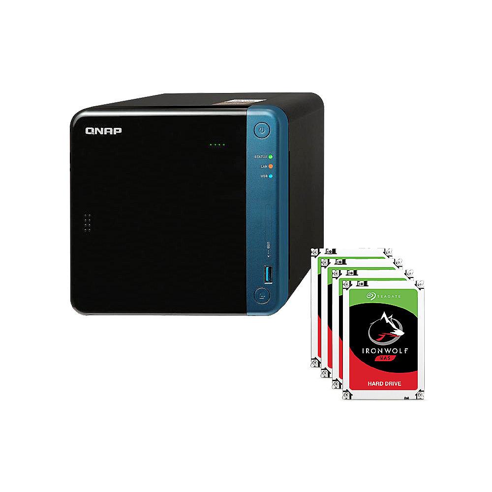 QNAP TS-453Be-4G NAS System 4-Bay 40TB inkl. 4x 10TB Seagate ST10000VN0004