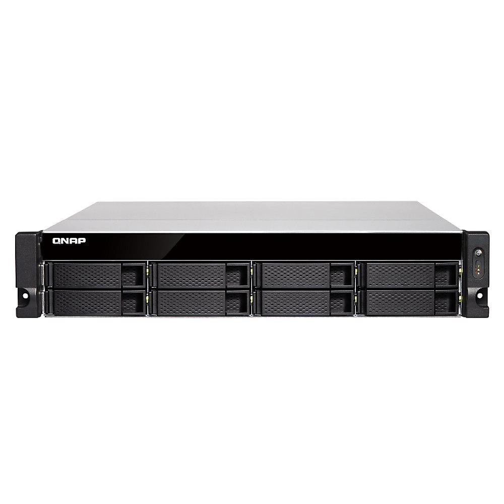 QNAP TS-883XU-RP-E2124-8G NAS System 8-Bay, QNAP, TS-883XU-RP-E2124-8G, NAS, System, 8-Bay